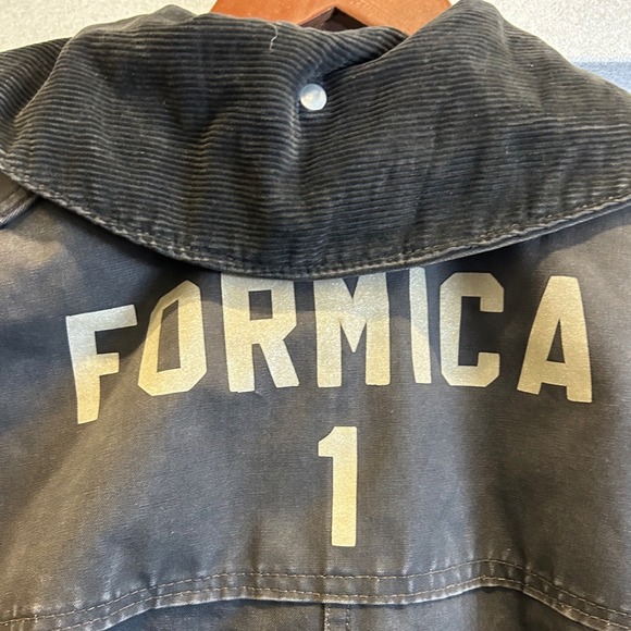 50's Vintage Janesville Fireman Coat Hornbuckle Jacket Black Fire Coat - Picture 8 of 16